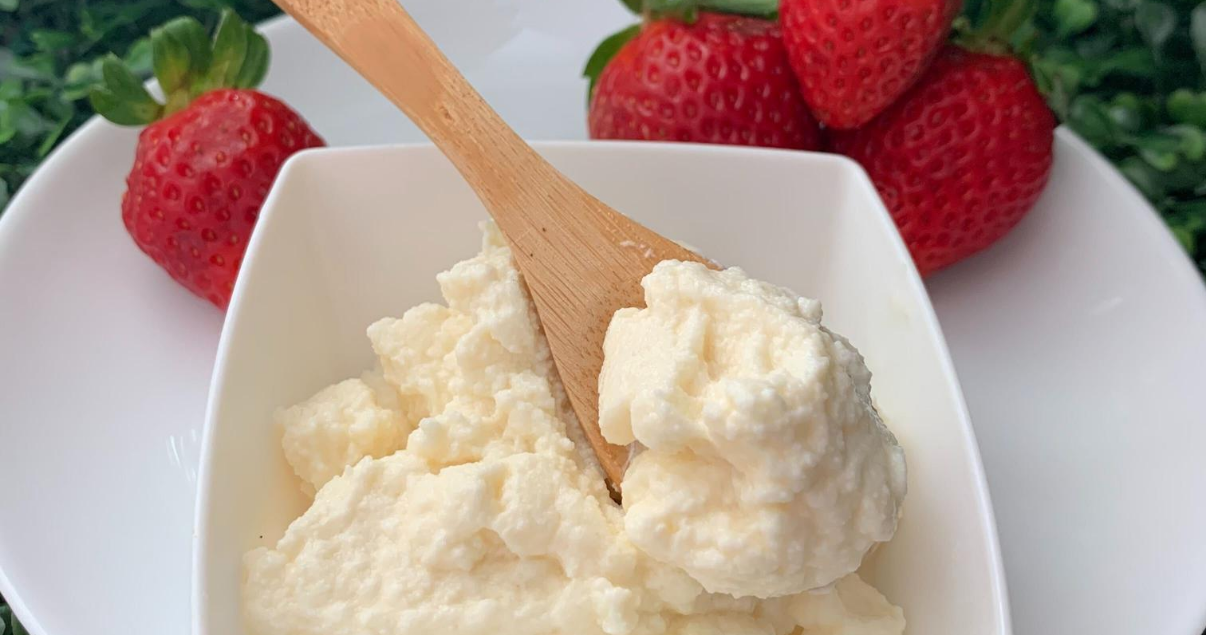 ricotta magra hecha en casa
